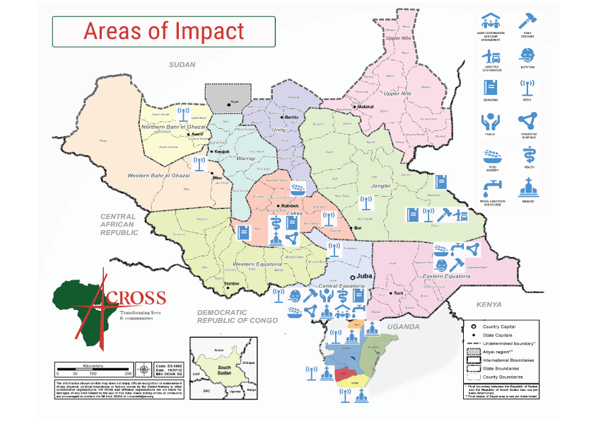 Areas of Impact